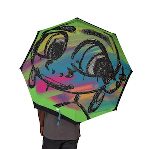 Soak Not! -Semi-Automatic Foldable Umbrella