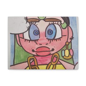 Matte Canvas, Stretched, 1.25&quot;