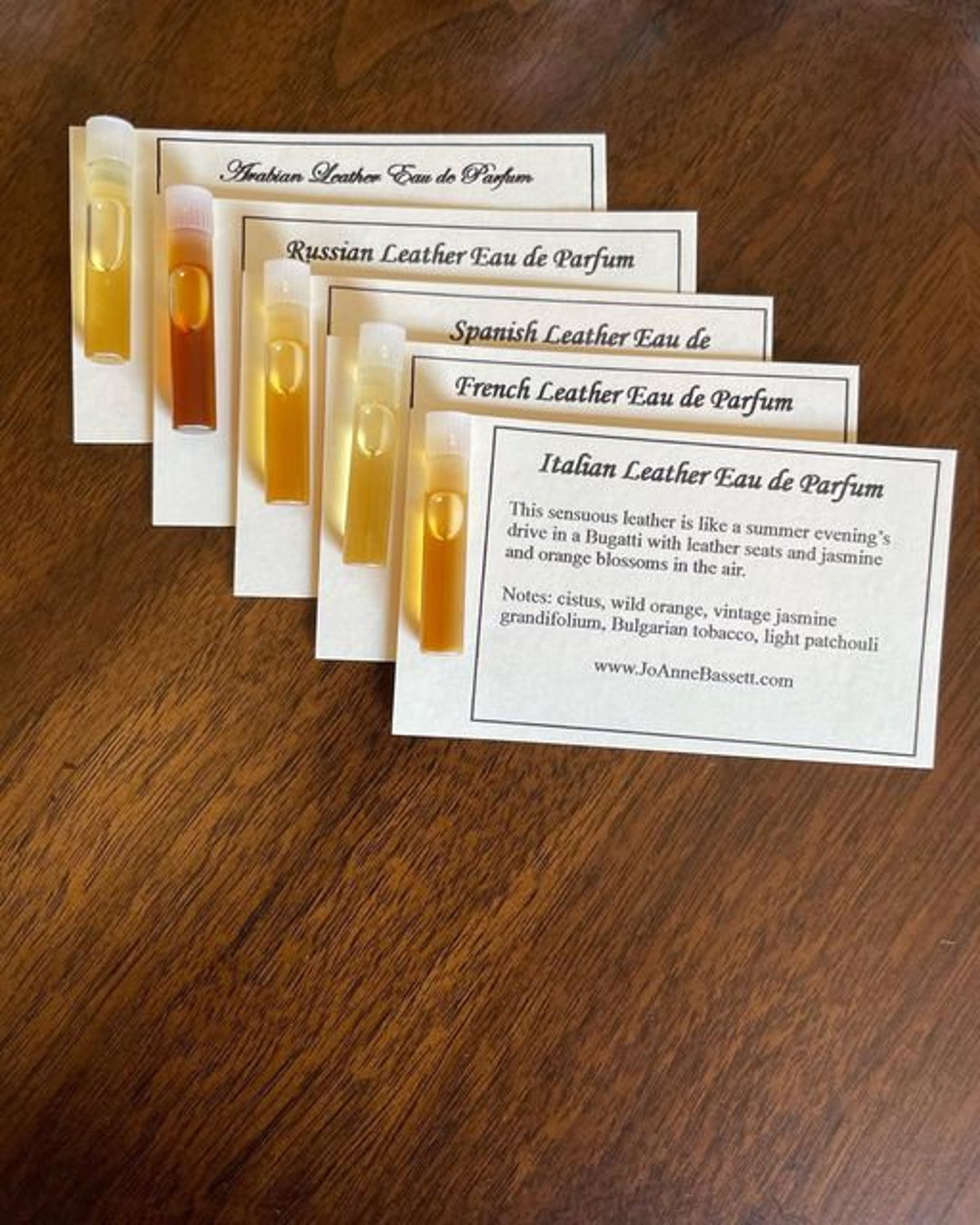 BOTANICAL PERFUME SAMPLE / 1 Ml Glass Vial Sample Artisan Etsy