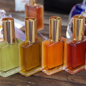 Mini Perfume Vial, All Natural eau de perfume samples, Gift Collection package