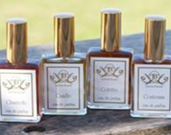 Artisan Perfume Sample Vials, natural botanical perfume, organic alchemy perfume