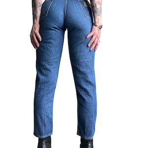 1960’s Wrangler Blue Bell Sanforized denim jeans w hidden rivets true vintage 60s ranch workwear pants 26 W
