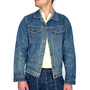 1950’s Madewell Denim Trucker Jacket Vintage 50s USA Made Coat