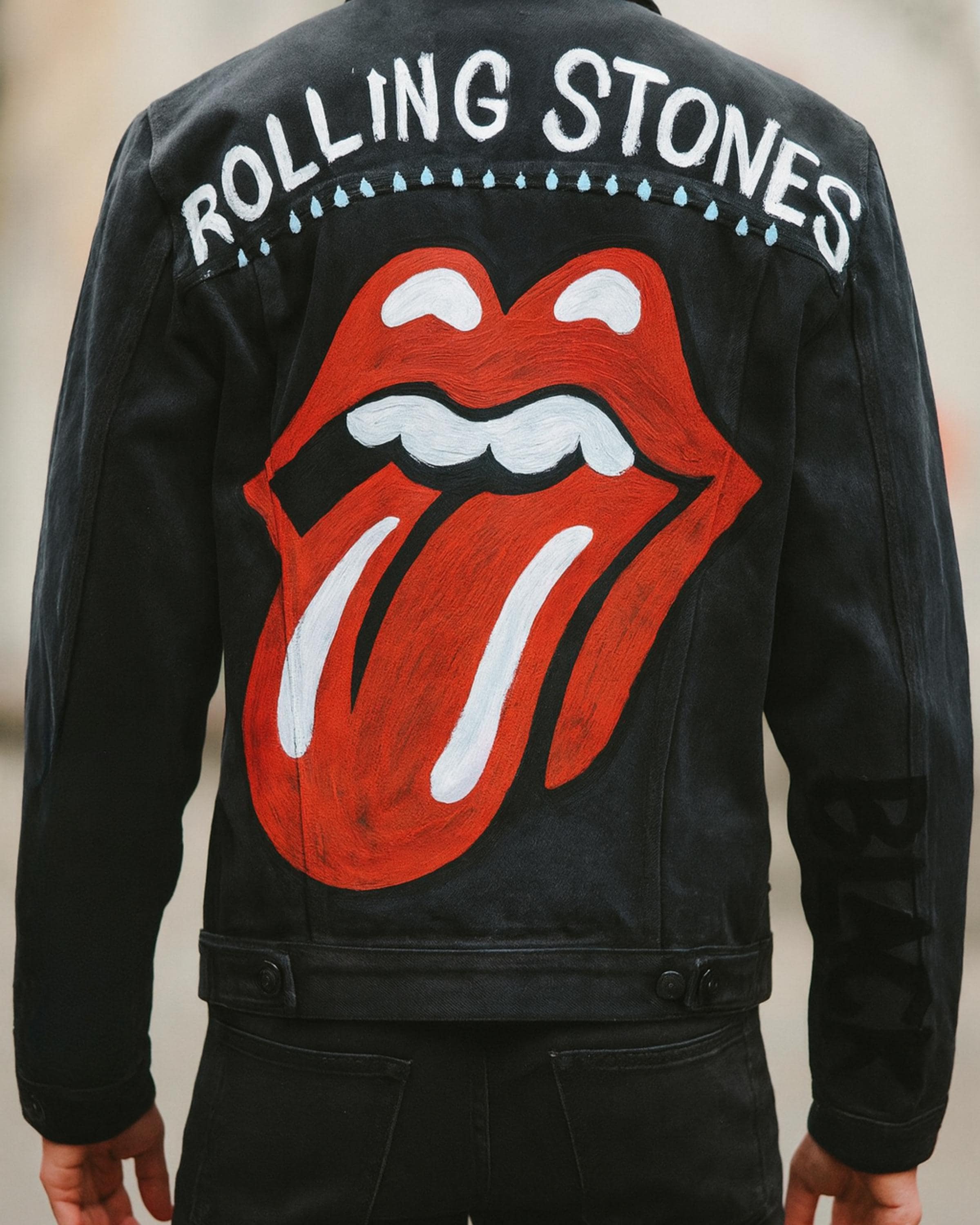 Rolling Stones Jacket - Etsy