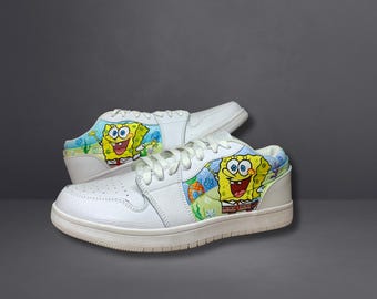 Zapatillas pintadas a mano - Zapatillas con diseño de fan art - Regalo único - Calzado con temática de videojuegos
