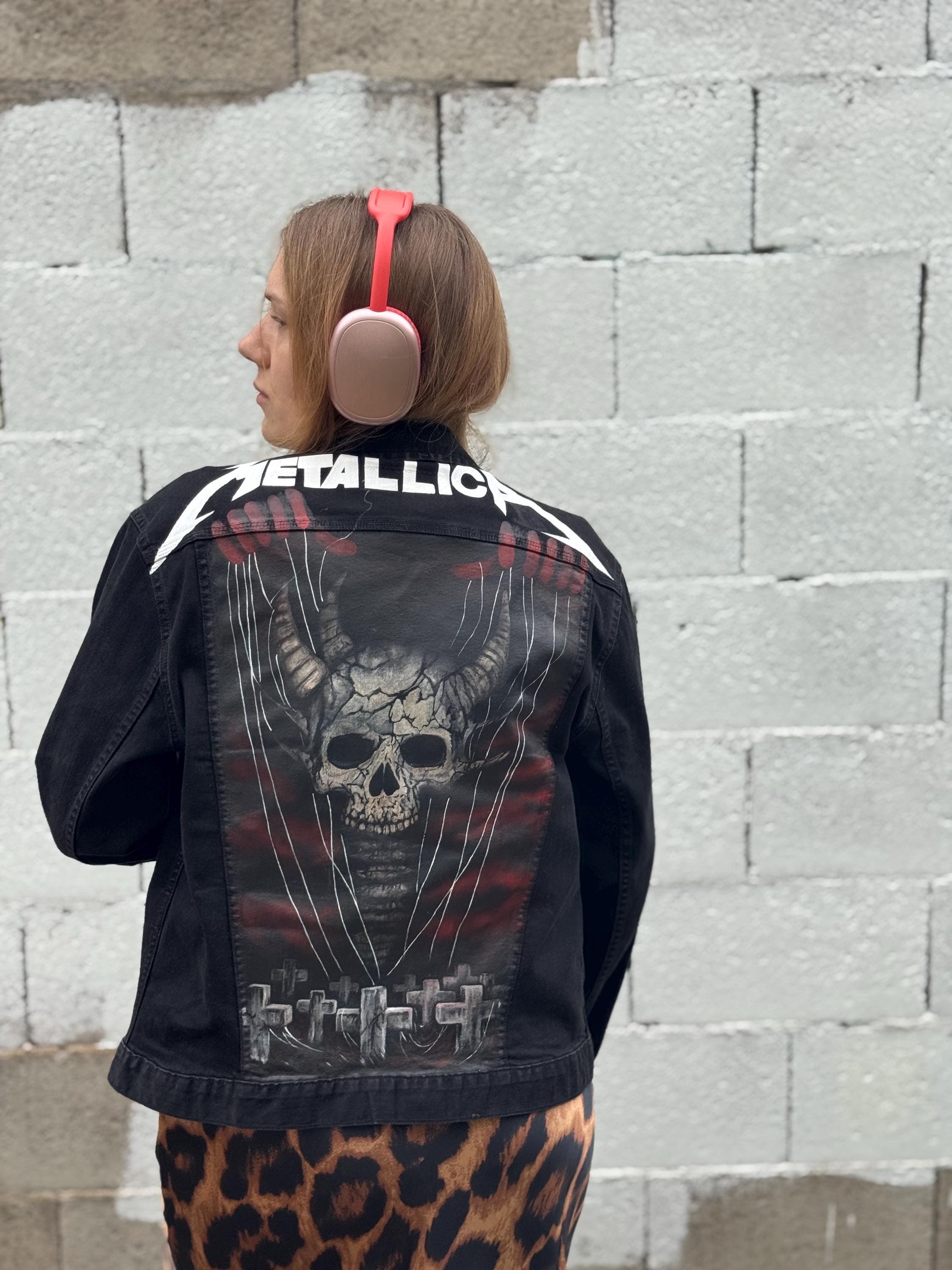 Metallica denim jacket - Etsy 日本