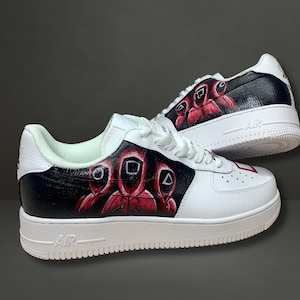 Custom Painted Sneakers – Hand Painted Shoes – Fan Art Sneakers – Unique Gift – Game Theme Footwear