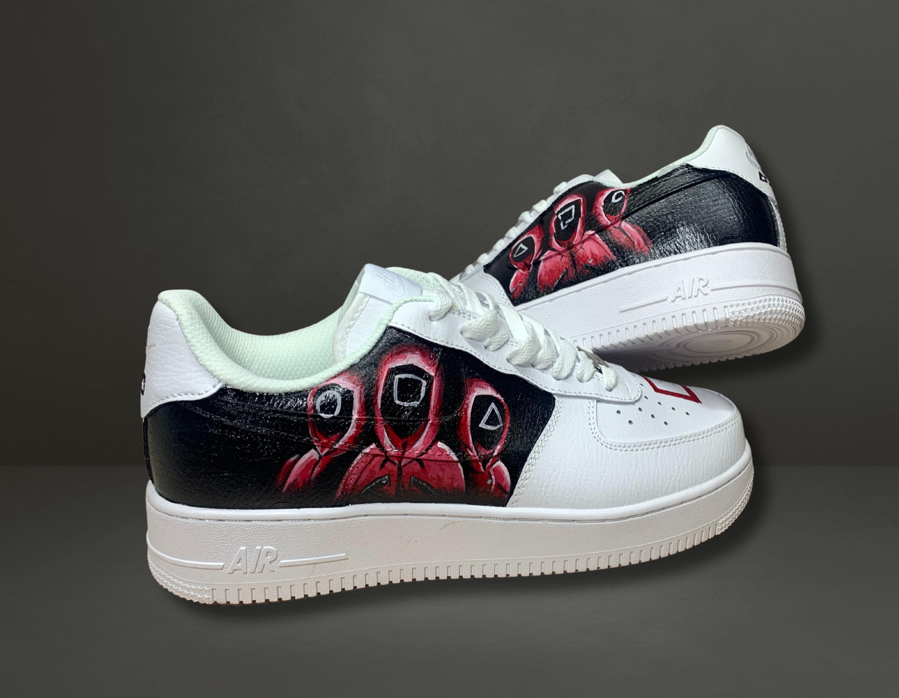 Zapatillas pintadas a mano - Zapatillas con diseño de fan art - Regalo único - Calzado con temática de videojuegos
