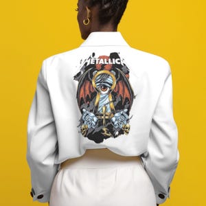 Hand Painted Denim Jacket | Custom Artwork on Clothing | Unique Gift for Her | Personalized Streetwear | Artistic Jean Jacket | One of a Kin