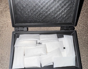 Estuche delgado para bolsitas de nicotina – Organizador de bolsillo discreto