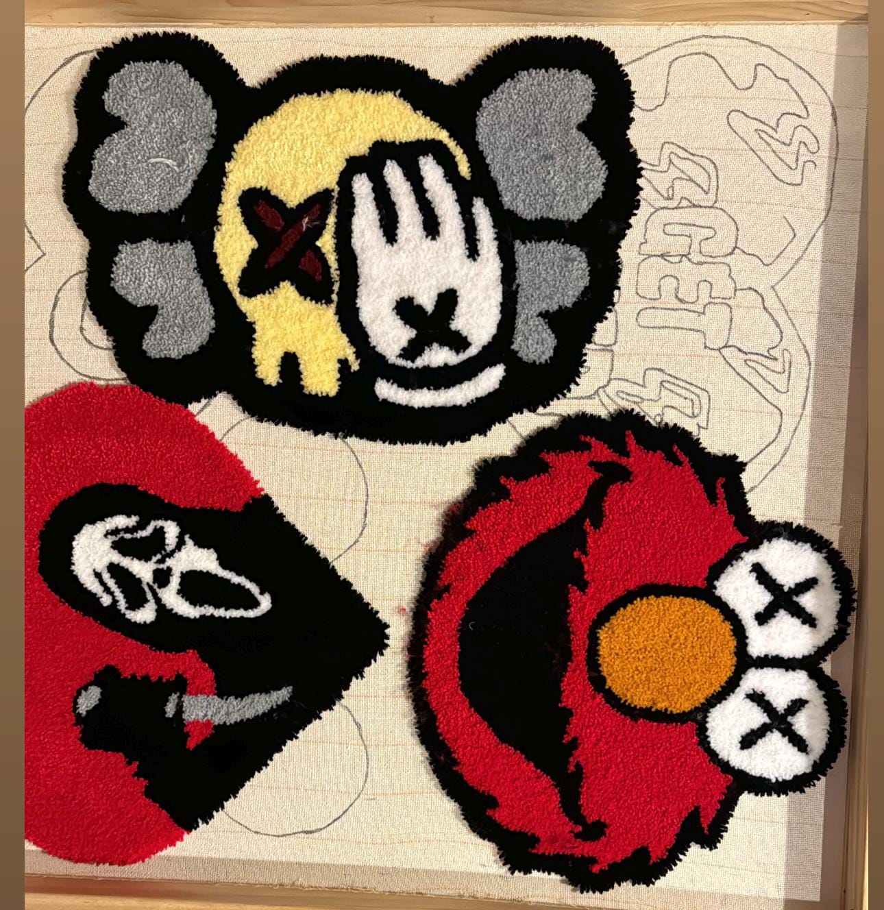 KAWS Covering EYE - Etsy