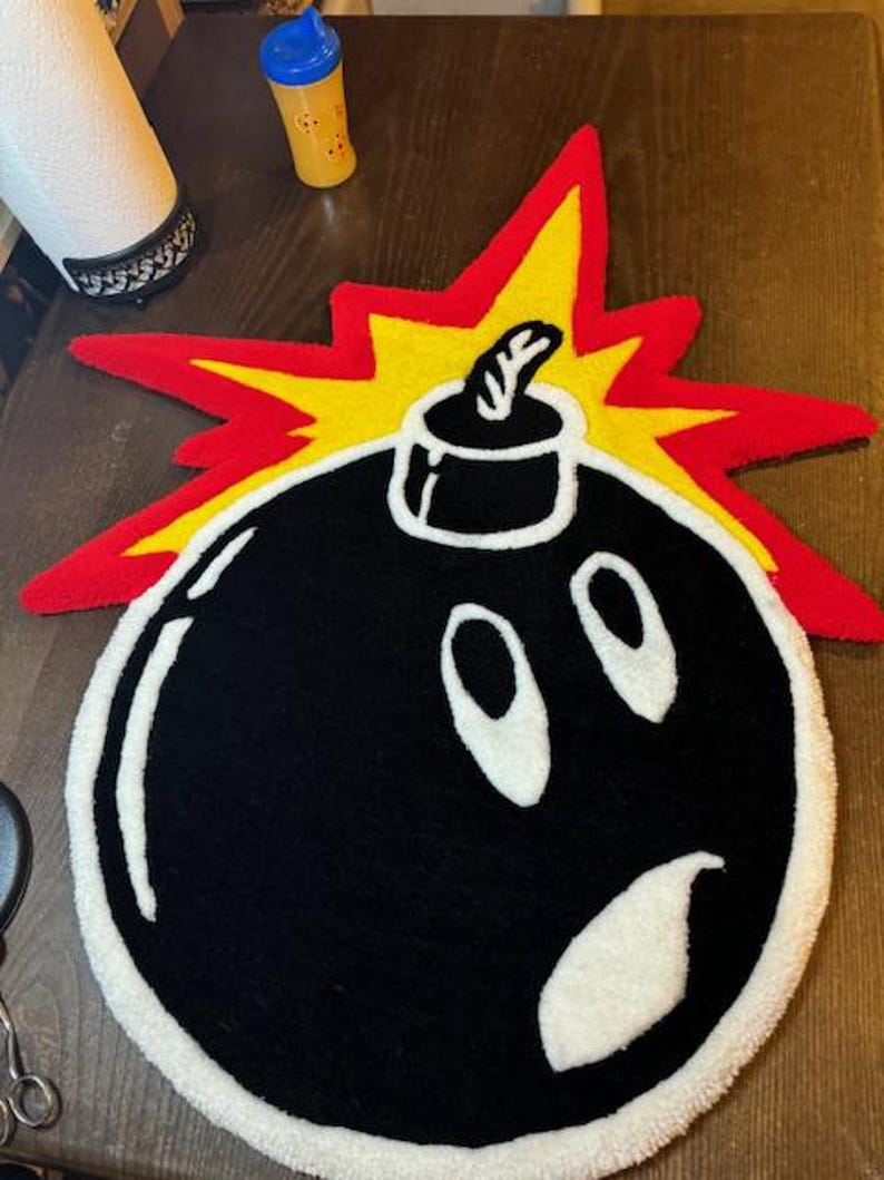 The Hundreds Bomb Custom Rug - Etsy