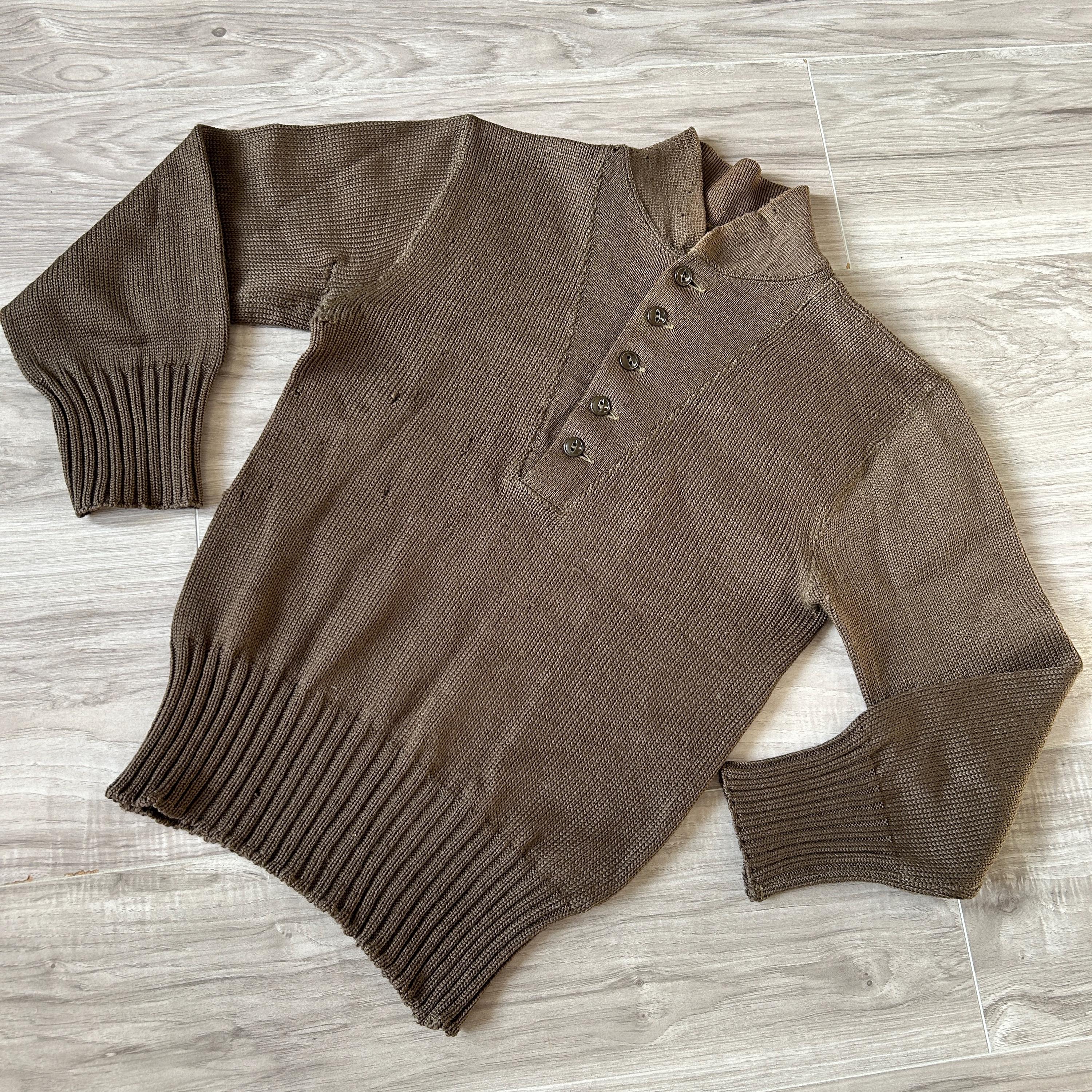 40s WW2 ヴィンテージ　ジープセーター 40s WW2 ヴィンテージ ジープセーター 40's 