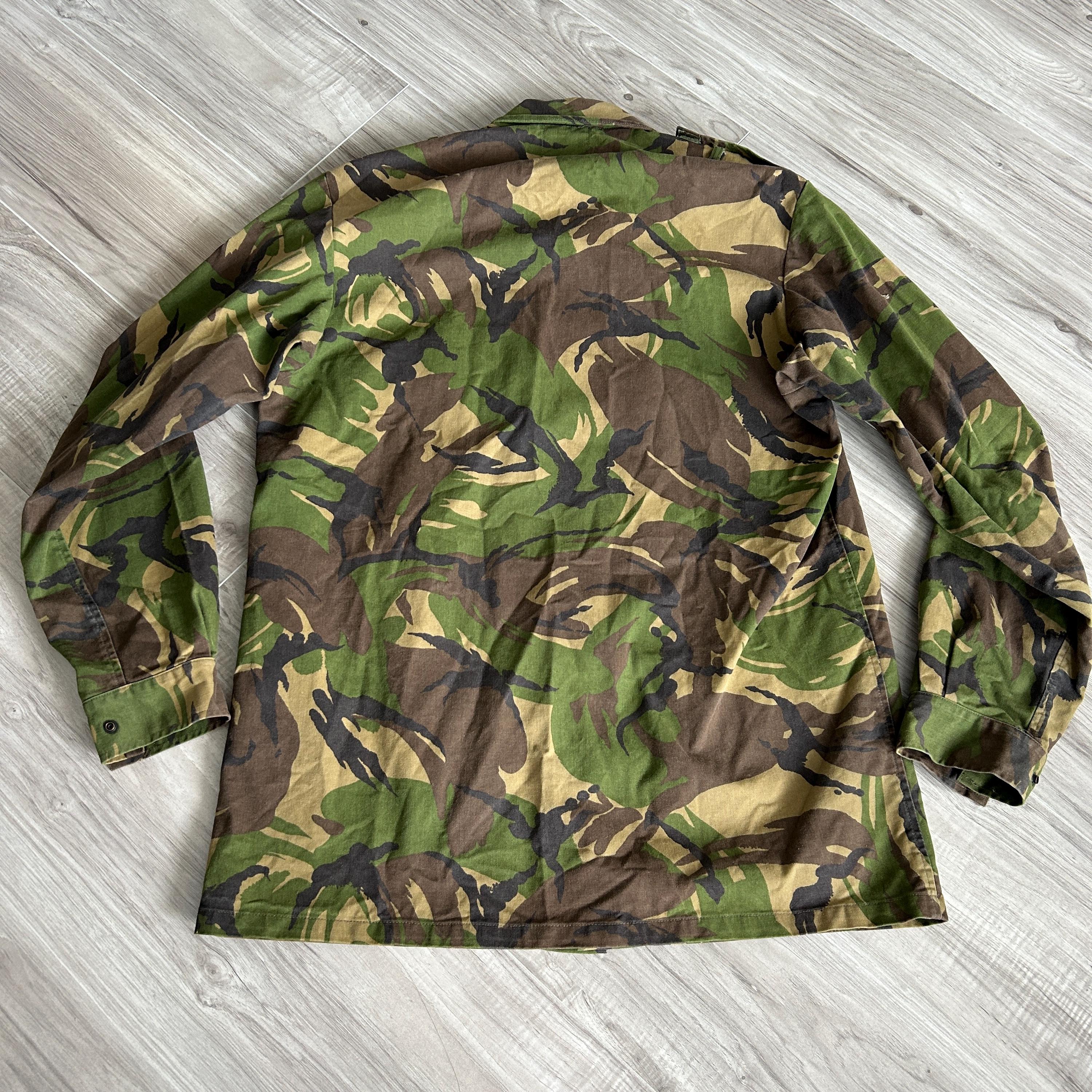 Vintage 90s British Army Camo DPM Dutch Military Field Jacket L - Etsy