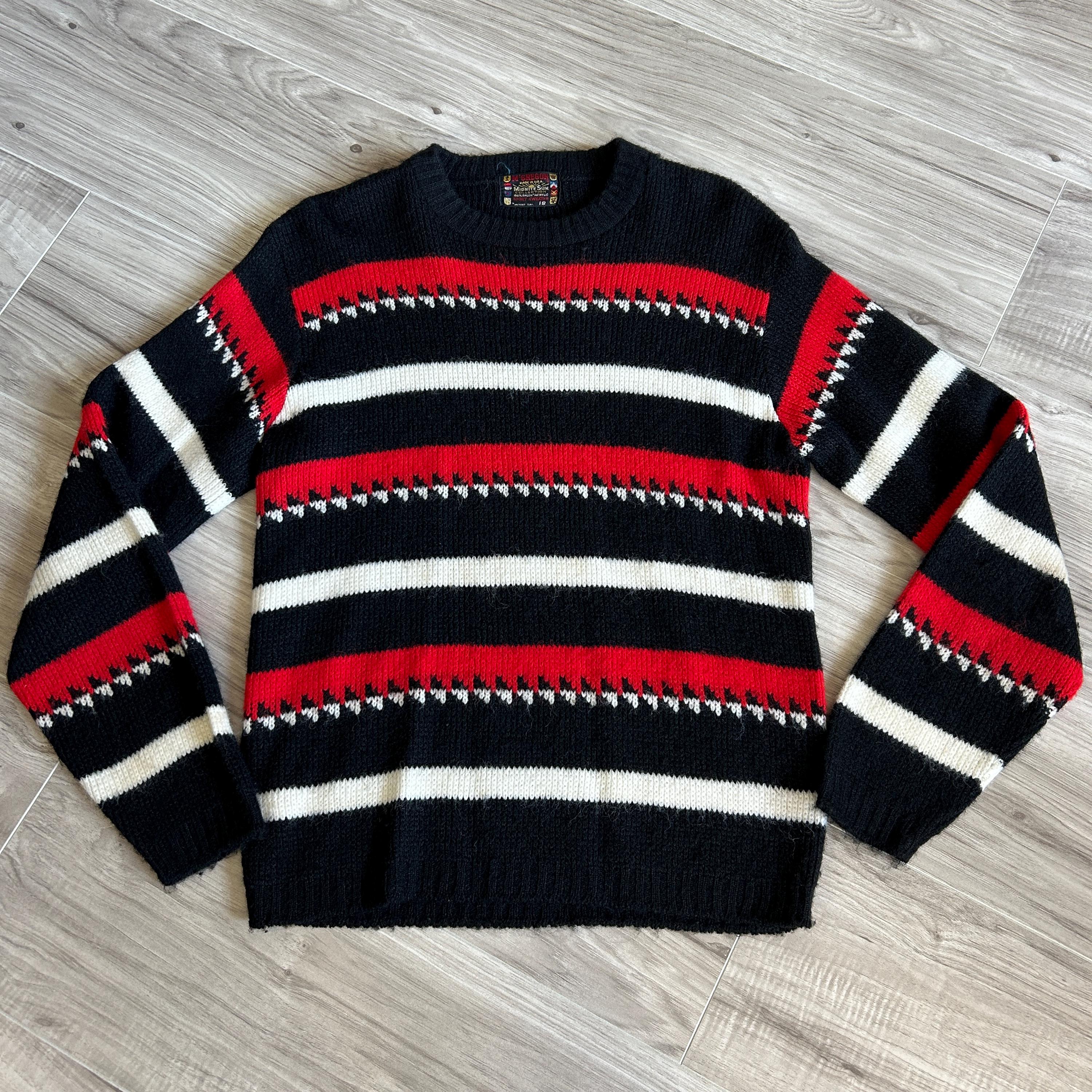 60s Pullover Vintage Sun Midnite McGregor MIDNITE SUN USA Crew 
