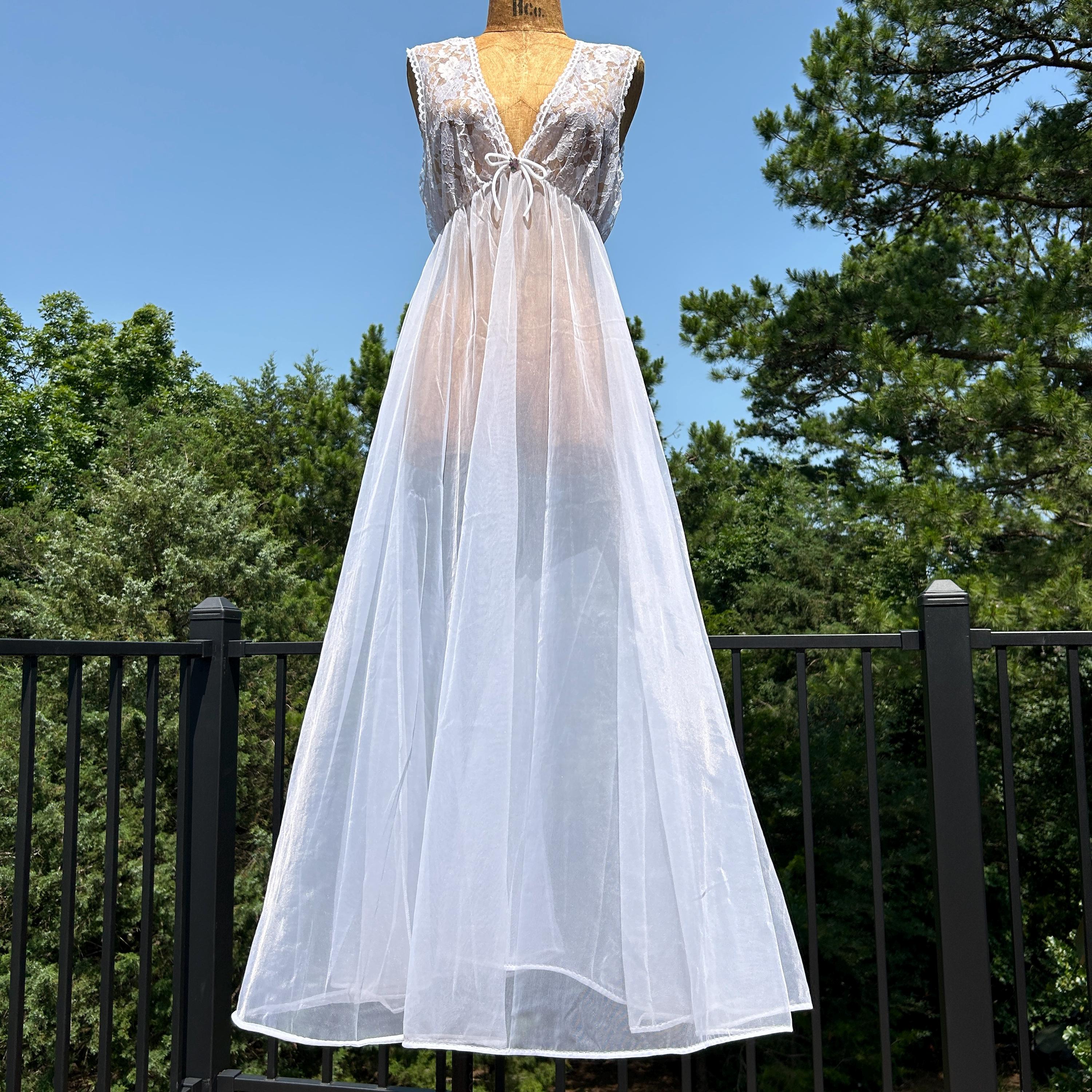 Vintage Sheer Robe - Etsy