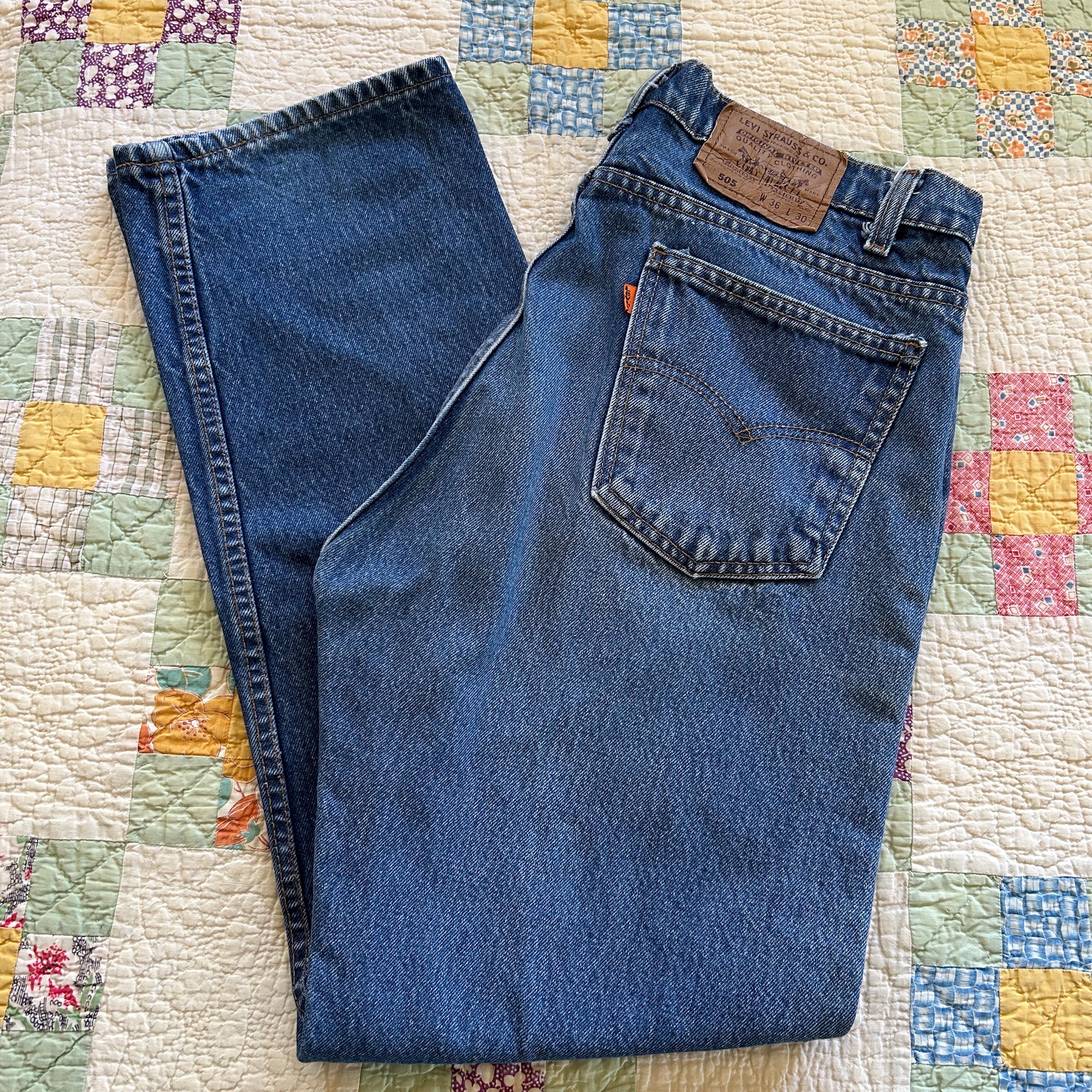 90s Vintage Levi 505 - Etsy