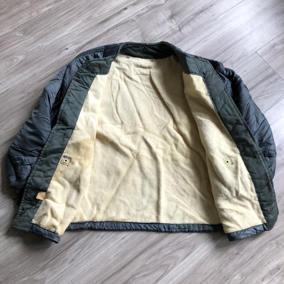 50s/60s Army Military Jacket Liner M - image 3