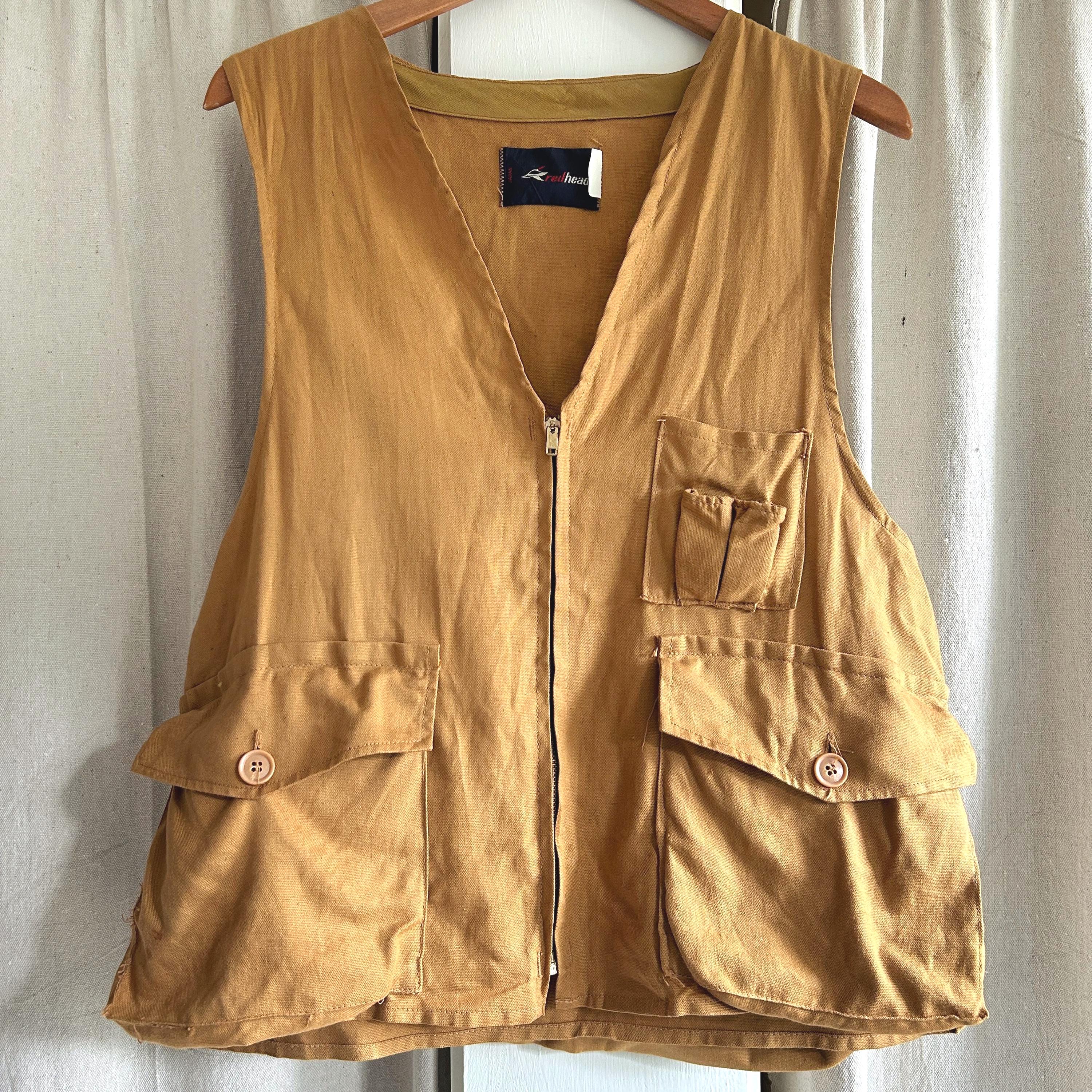 90’s vintage Dead stock Huntting Vest 90's vintage Dead stock Huntting Vest DEADSTOCK Canvas