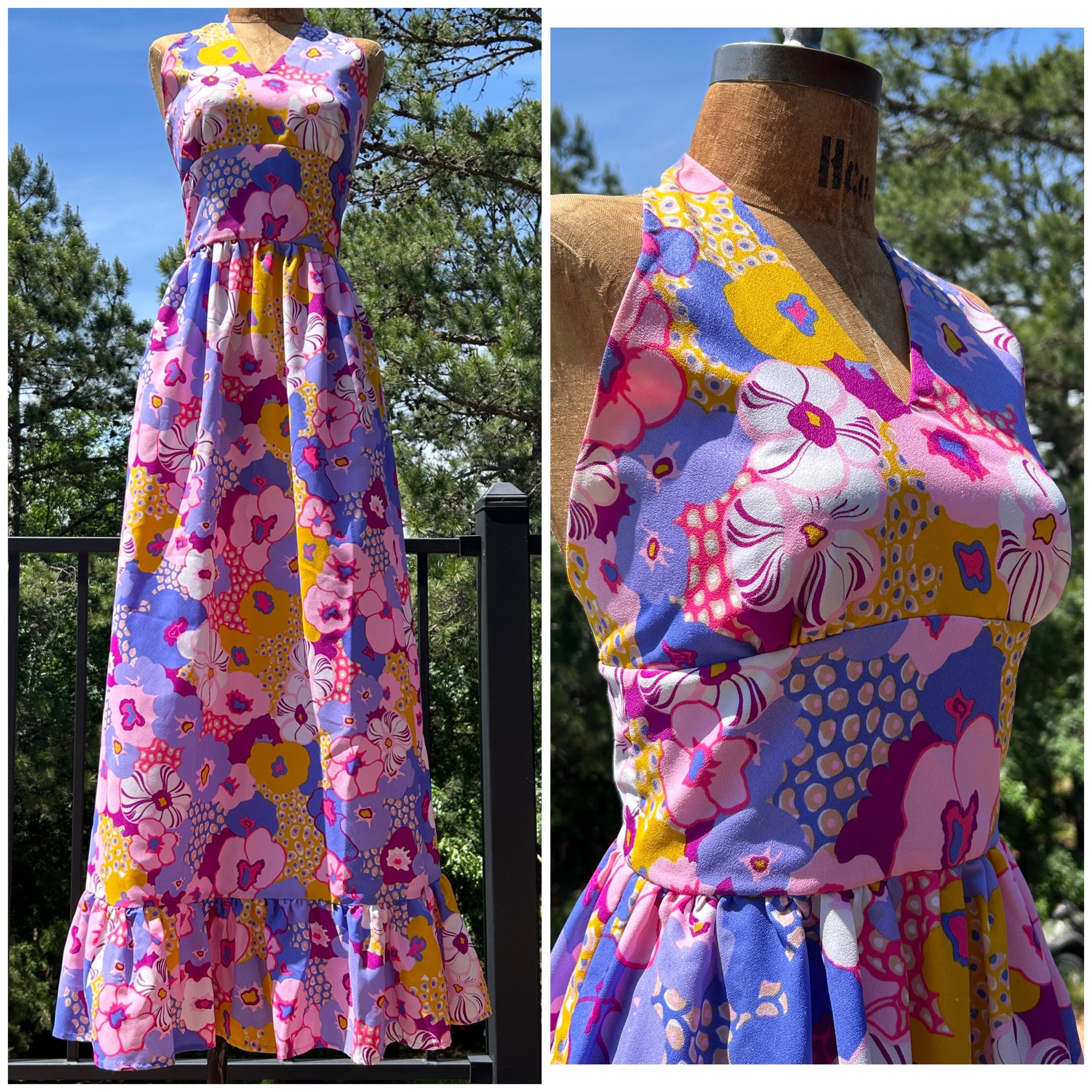 Empire Halter Dress - Etsy