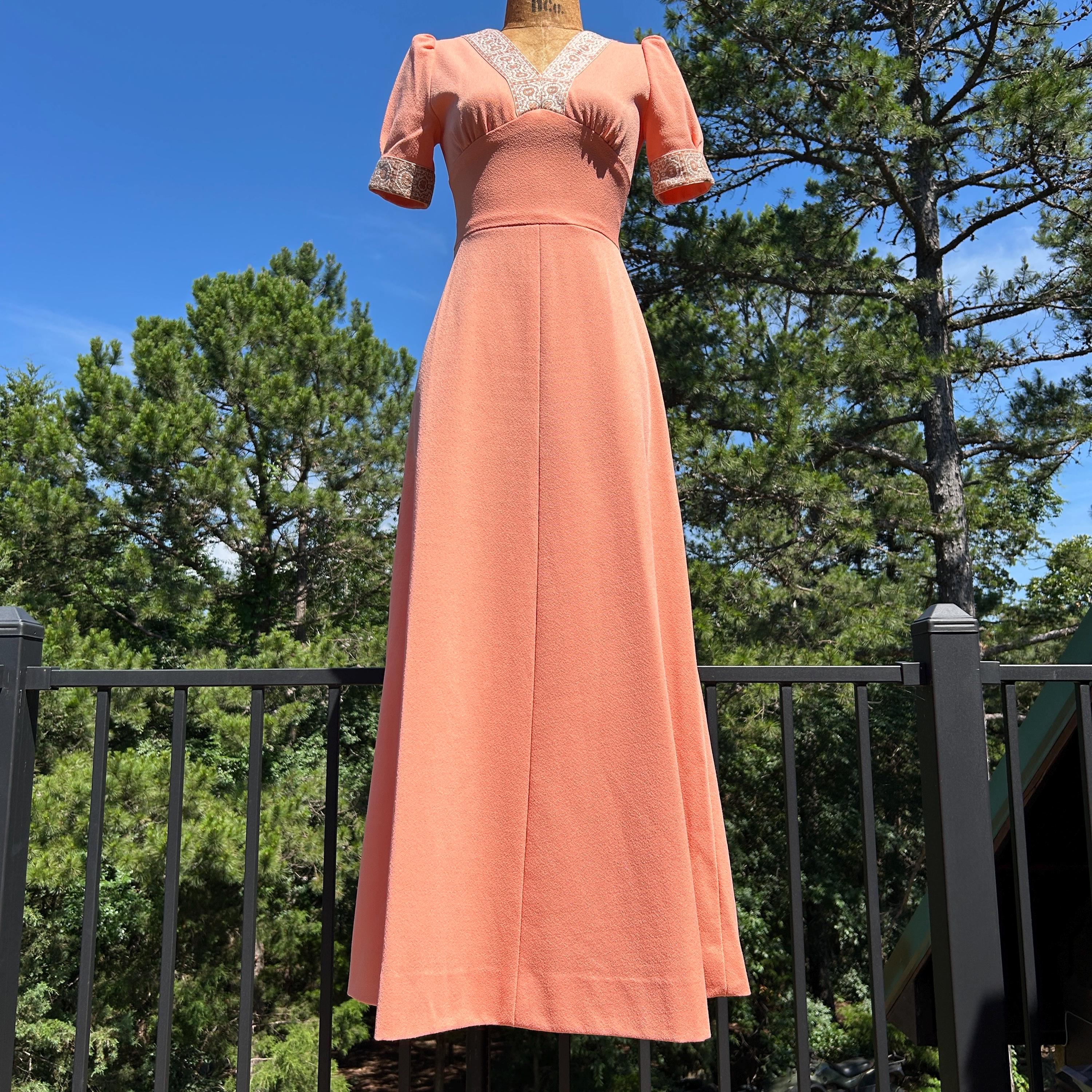 60s empire waist dresses Vintage 1960s Empire Waist Ivory Lace Column Dress