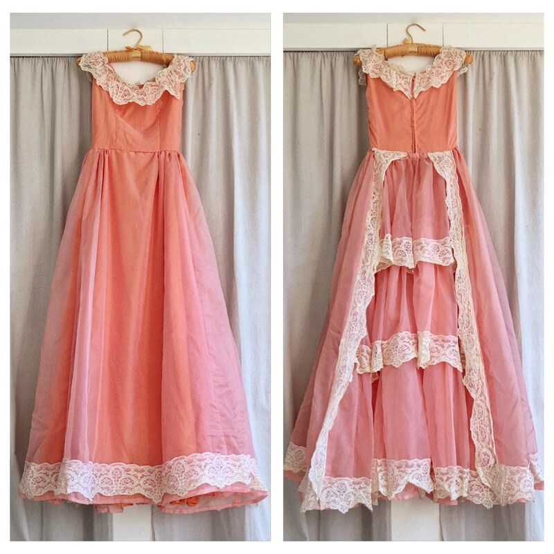 SCOOP BACK HEM DRESS SOUTHERN BELLE