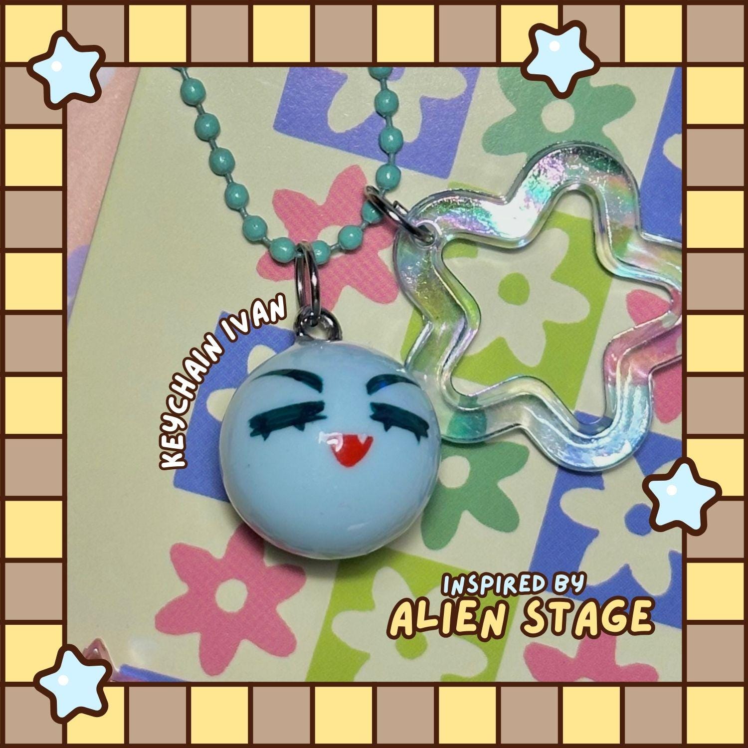 キーホルダー イヴァン＆ティル（エイリアンステージ） - Etsy 日本
