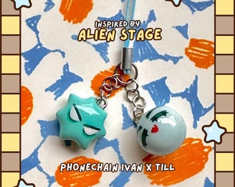 Alien Stage- Ivantill, Mizisua, Lukahyuna, Phone Charm/ Keychain