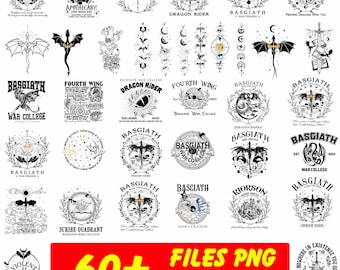 60+ Basgiath War College Bundle PNG, Fourth Wing PNG Clipart, Xaden Riorson Png, Dragon Rider, Iron Flame Png, Bookish, The Empyrean Series