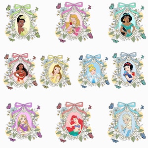 Princess Coquette Png Clipart, Princess Trip Png, Girls Trip Png, Coquette Princess Frame Bow Png, Disney World Png, Gift for Kids