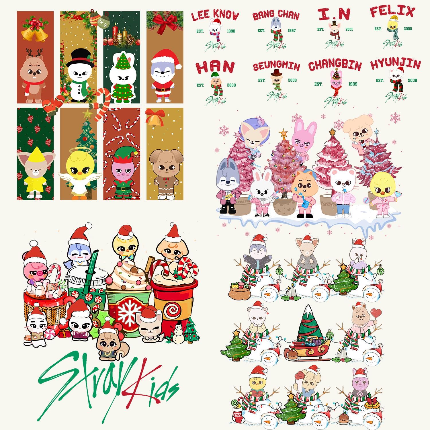 Skzoo Christmas - Etsy