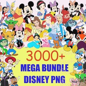 3000+ Mega Bundle Files Png, Disney Png, Disney All Character, Disney Halloween, Mouse And Friends, Princess Png, Sti.tch, To.y Story, Cars