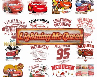 Paquete de imágenes PNG de Rayo McQueen, imágenes PNG de Cars de Disney Pixar, imágenes PNG de McQueen de Disney, imágenes PNG de McQueen y Sally, imágenes PNG de personajes de Cars de Disney, imágenes PNG de la familia Cars