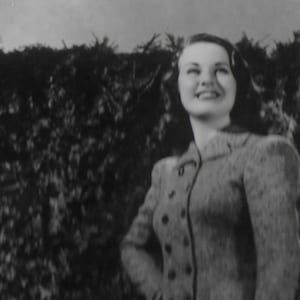 Vintage Photo, Deanna Durbin, Big Smile, Brunette, Tweed Suit Film Star, Actress, American Actress,,