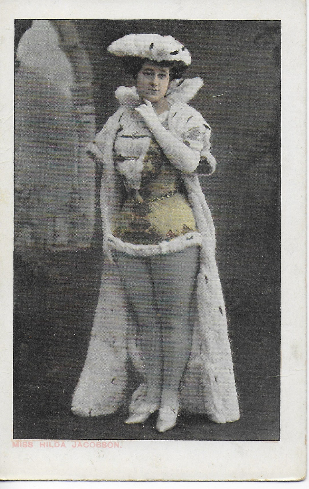 RPPC British Actress Miss Hilda Jacobson Theatre Star Famed Etsy