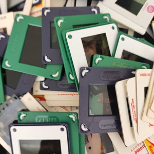 10/15/20 Vintage , Card, Plastic, Mixed 35mm Slides of All Sorts Ideal for Scrapbooks, Junk Journals, Art projects,