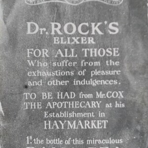 Vintage Negative, Dr Rock's Elixer voor iedereen die lijdt......