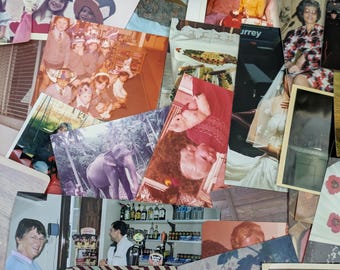 10 Vintage Colour Photos, Ladies, Families, Views, Kids, Fashion, Cars , , Scrapbooks, Crafting, Art Projects from the 1970s and 1980s