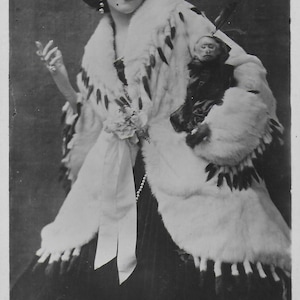 RPPC Actriz estadounidense, Doris Keane, estrella de teatro, J Beagles & Co
