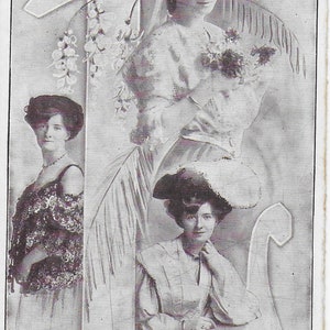 RPPC, Actress Millie Legarde  Edwardian Fashion, Theatre Star, Famed Beauty,Message to Rear,Dainty Novels series