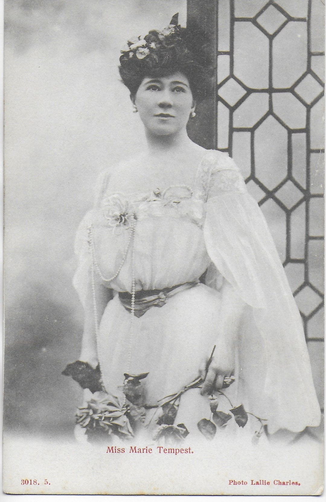RPPC British Actress Miss Marie Tempest Theatre Star Famed Etsy