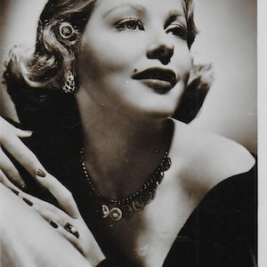 RPPC, Arlene Dahl , Hollywood Actress, Film Star, Hollywood,Picturegoer, Hollywood Glamour