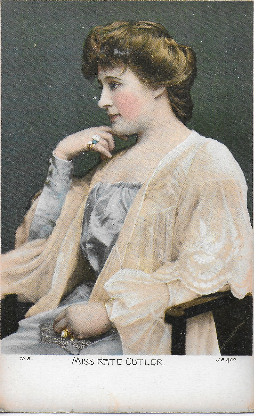 RPPC Actress Miss Kate Cutler,theatre Star, Famed Beauty, J Beagles \u0026 Co -  Etsy, image size:1050x1719