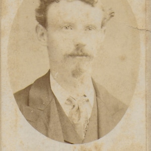 Victorian  CDV  Smart Victorian Gentleman, Beard, Suit, E. Ireland Photographer, Liverpool, Fashion, Social History,
