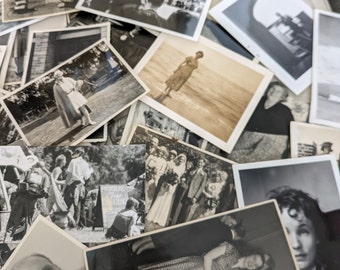 10 Vintage BW Photographs, Men, Ladies, Families,  Kids, Fashion, Weddings, Scrapbooks, Crafting, Art Projects