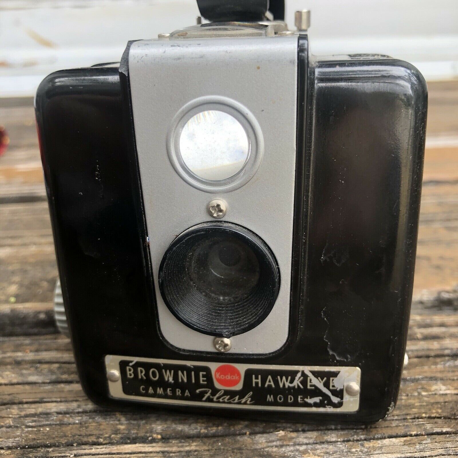 Vtg Kodak Brownie Hawkeye Camera Flash Model Black Bakelite - Etsy.de