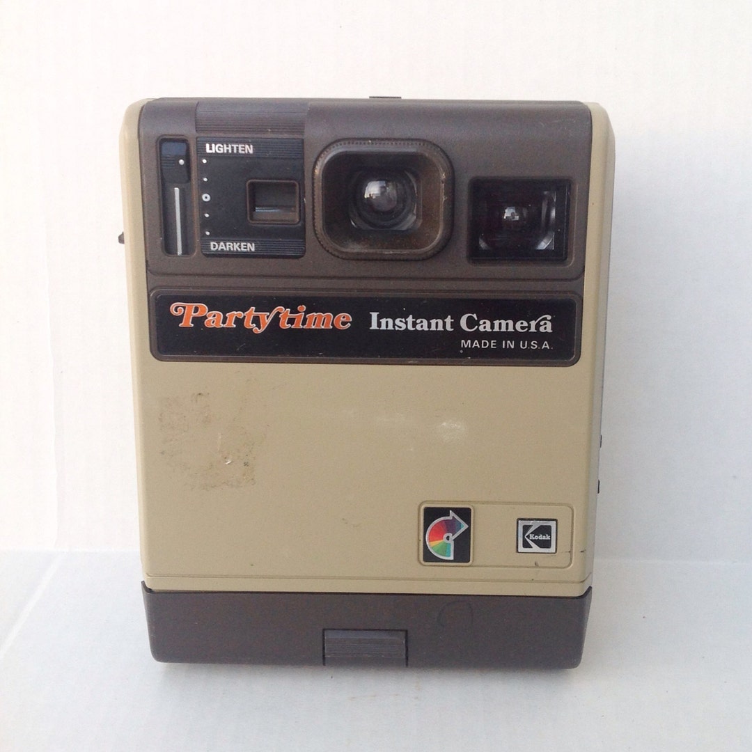 Vintage Kodak Eastman Partytime Instant Camera Vtg Photography Photo
