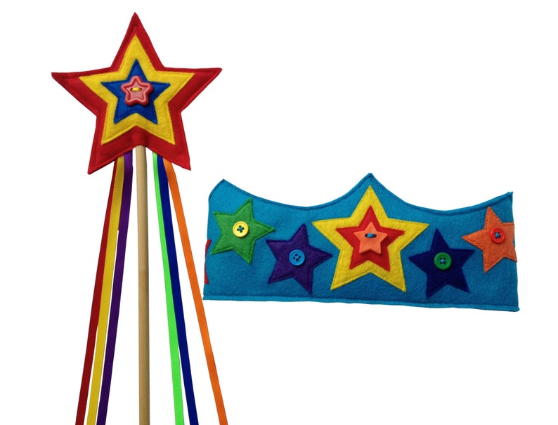 Bright Delight Star Crown and Wand Set image 1