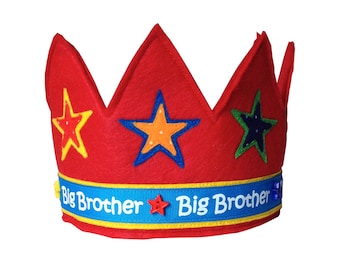 Big Brother Felt Crown