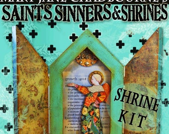 Two For One Sale - POINTED SHRINE Kit - Saints, Sinners & Shrines - Alternatives to Honoring the Divine Within